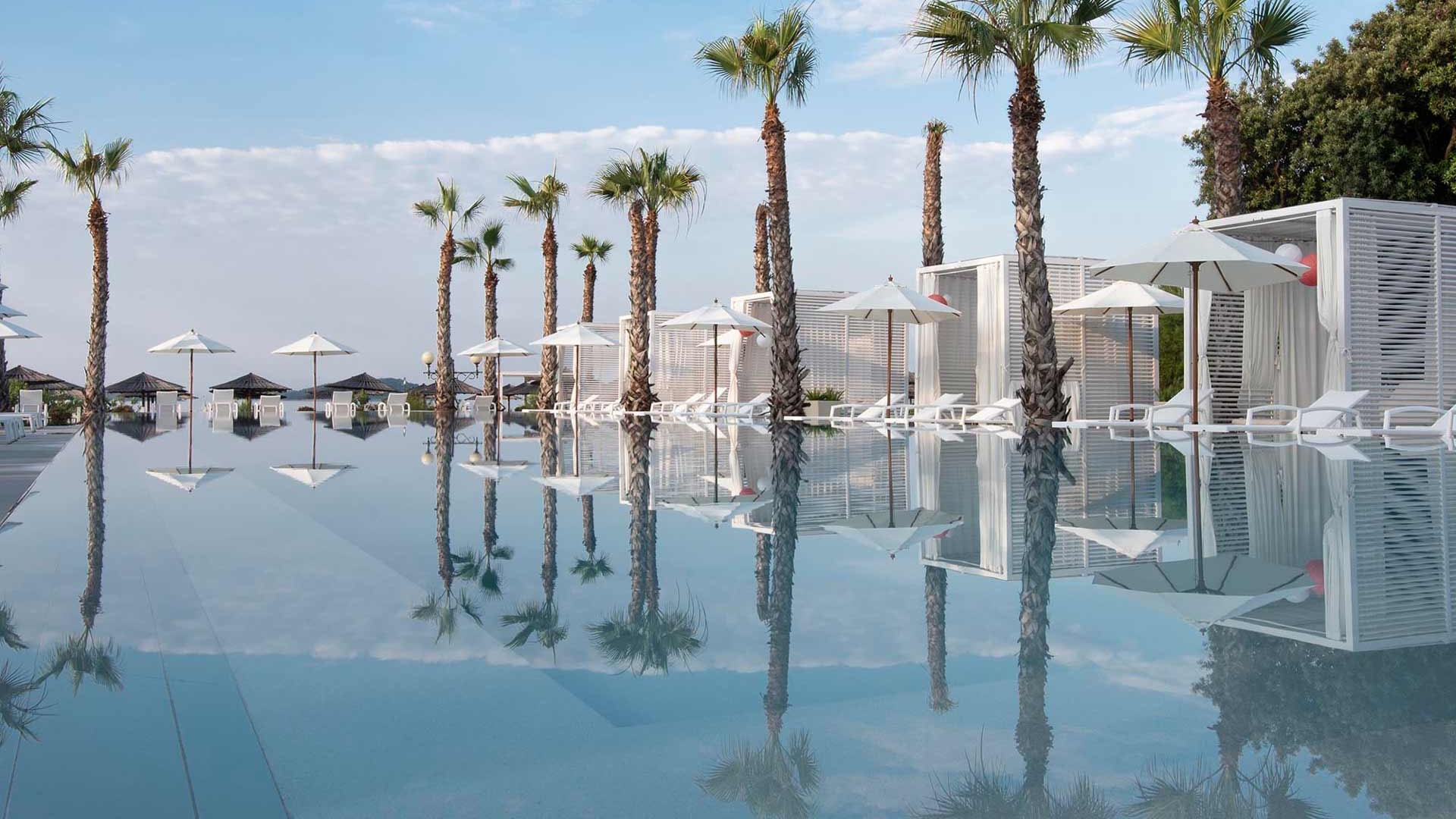 Pool im Hotel Jura in Sibenik