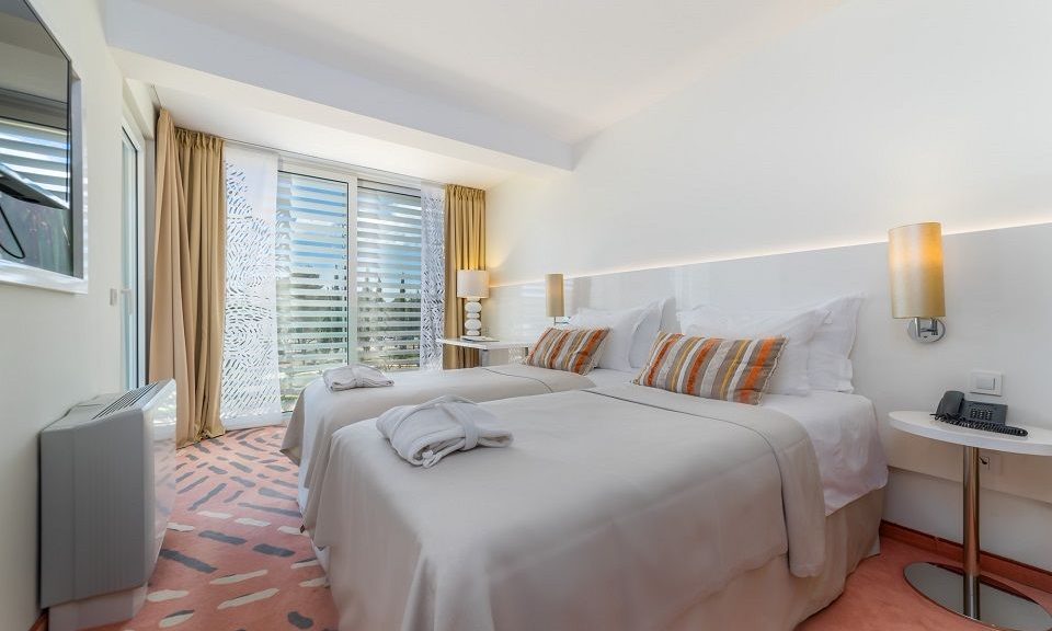 Doppel- oder Zweibettzimmer, 22 m² Parkblick, mit Balkon-1