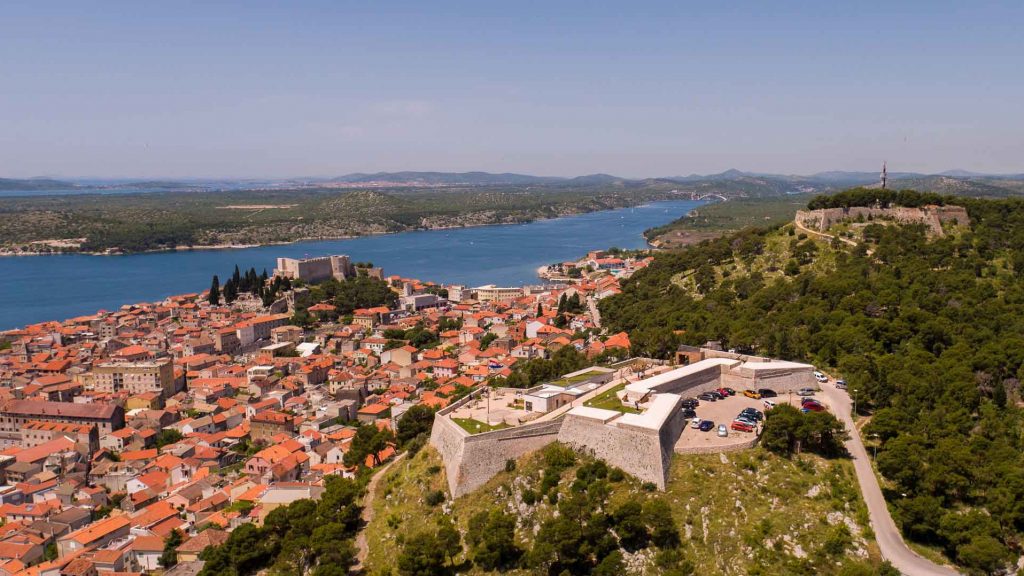 Baron Festung in Sibenik