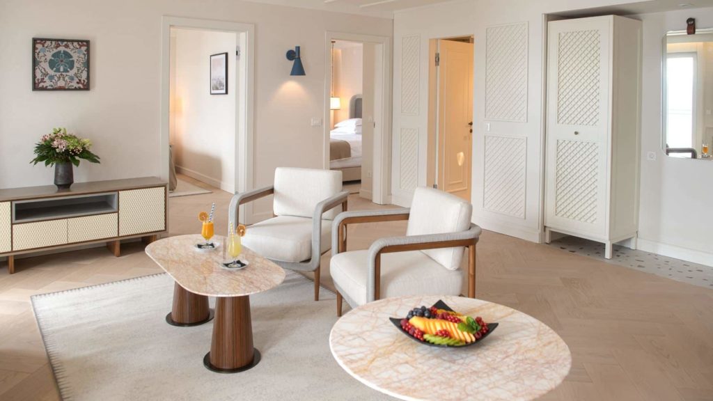 Superior apartman 85 m² s pogledom na more i balkonom-1