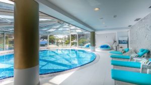 Indoor pool at Amadria Park hotel Milenij in Opatija, Croatia