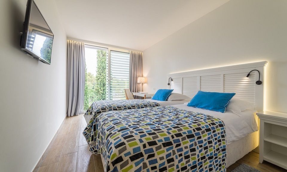 Door to Door Double or Twin Room 44m2 Park View with French balcony-1